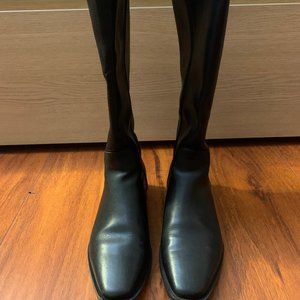 Zara like Women's Knee High Boots Black Size36 US6